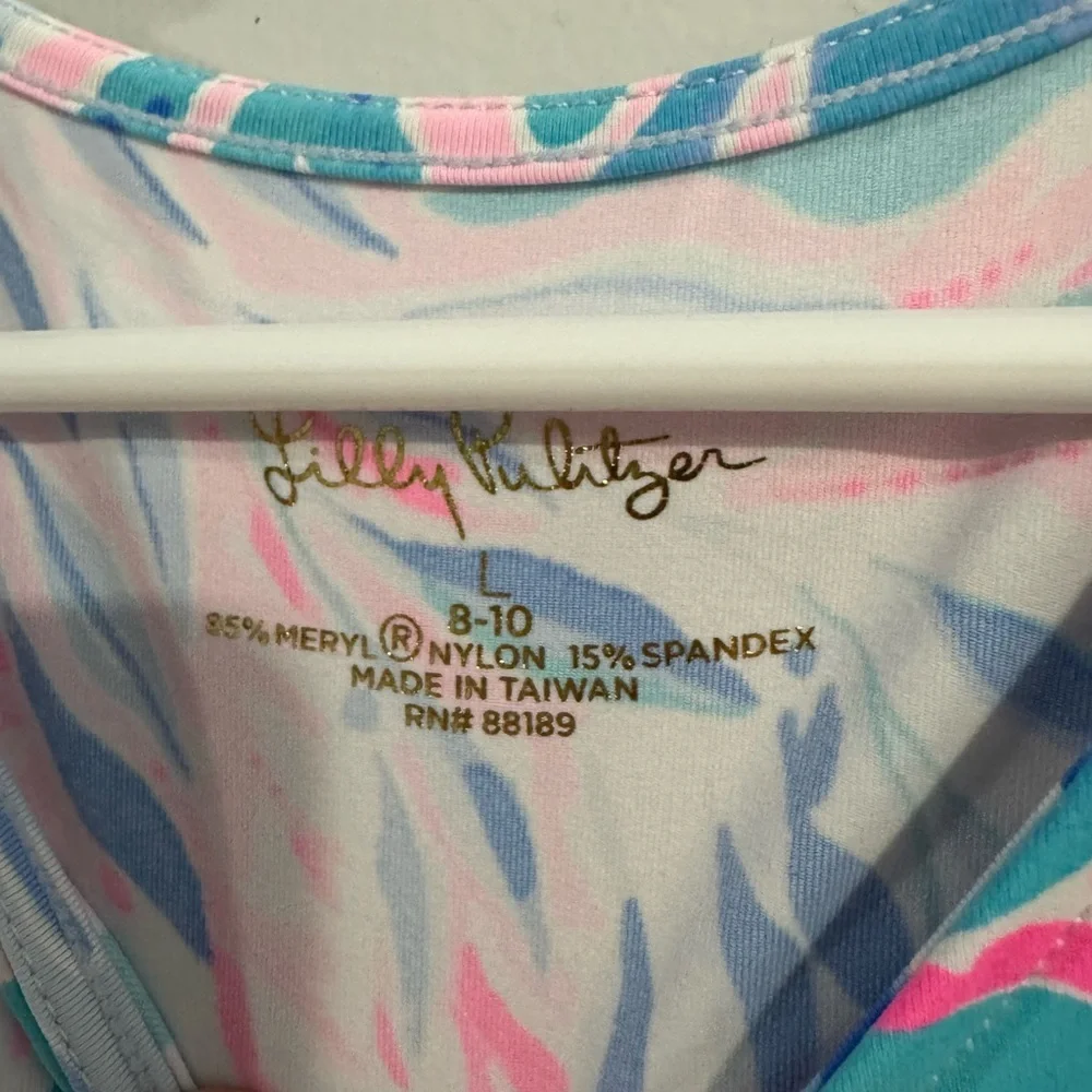 Lilly Pulitzer Girls Rally Tennis Dress Size L (8-10)